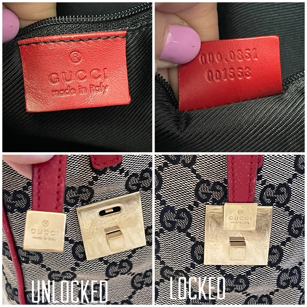 Authentic Gucci Monogram Shoulder Bag - image 8